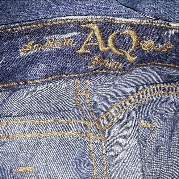 American Quality Denim Shorts Size 5 - Picture 2 of 5